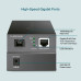 Медиаконвертер/ Gigabit WDM media converter, 9/125µm Single-mode Fiber, 1 SC Fiber port, 1 100/1000Mbps RJ-45 port, wave length 1550nm/1310nm