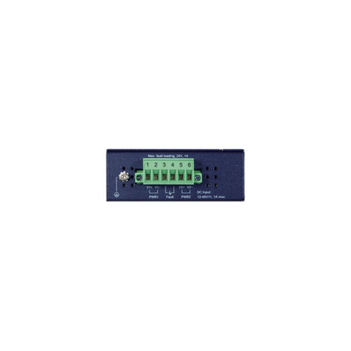 конвертер/ PLANET IP30 Industrial 2-Port RS232/RS422/RS485 Serial Device Server (2 x 10/100TX, -40~75 degrees C, 15KV isolation, dual 12~48V DC )