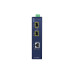 медиа конвертер/ PLANET IP30 Industrial 10/100/1000T to 2-Port 100/1000X SFP Gigabit Media Converter (-40 to 75 degree C)