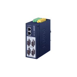медиаконвертер/ PLANET IMG-2400T IP40 Industrial 4-Port RS232/RS422/RS485 Modbus Gateway (2 x 10/100BASE-TX, -40~75 degrees C, 15KV isolation, dual 12~48V DC, 2xDI + 2xDO, Modbus RTU/ASCII, Master/Slave )
