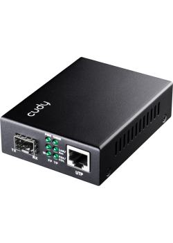 Медиаконвертер/ 10/100/1000M SFP Slot to 10/100/1000M PoE+ Port, IEEE 802.3at/af