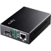 Медиаконвертер/ 10/100/1000M SFP Slot to 10/100/1000M PoE+ Port, IEEE 802.3at/af