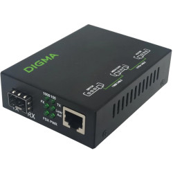 Медиаконвертер Digma DMC-1G-SFPL