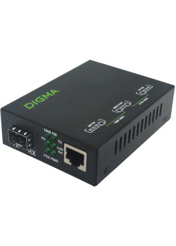 Медиаконвертер Digma DMC-1G-SFPL