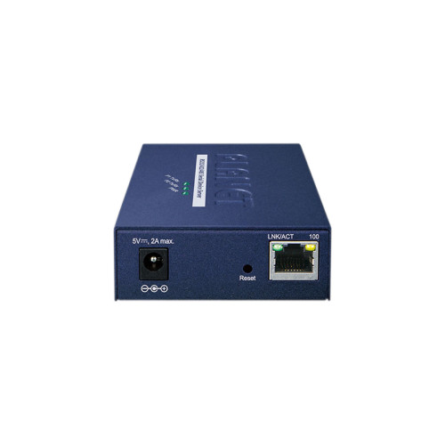 медиа конвертер/ PLANET ICS-120 2-Port RS232/422/485 Serial Device Server (1-Port 10/100BASE-TX, -10 to 60 C, Web, Telnet and SNMP management)