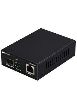 Медиаконвертер ORIGO OMCG01LC/A1A  1000Base-T / 1000Base-X SFP
