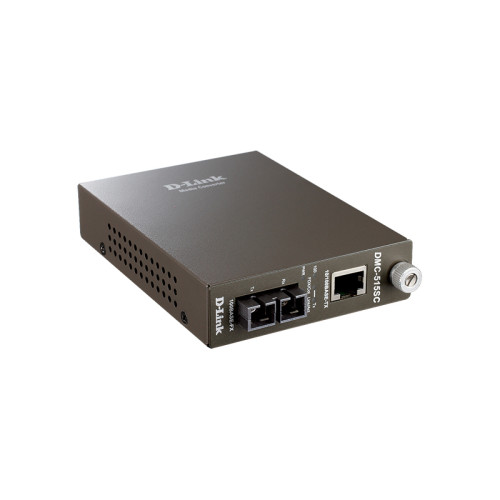 Конвертер/ DMC-515SC/EMedia Converter 100Base-TX to 100Base-FX, SC, Single-mode, 1310nm, 15KM