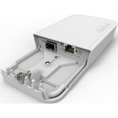 Медиаконвертер MikroTik RBFTC11 Fiber to Copper Outdoor 12-57V PoE with 802.3af/at