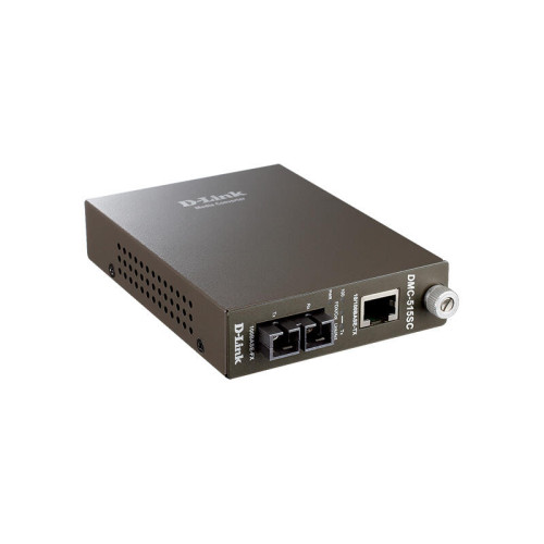 Конвертер/ DMC-515SC/EMedia Converter 100Base-TX to 100Base-FX, SC, Single-mode, 1310nm, 15KM Конвертер/ DMC-515SC/EMedia Converter 100Base-TX to 100Base-FX, SC, Single-mode, 1310nm, 15KM