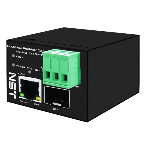 Промышленный компактный Ultra PoE медиаконвертер Gigabit Ethernet, SFP 1000Мбит/c, RJ45 10/100/1000Мбит/c, поддержка LFP. Порт PoE: до 90W (IEEE 802.3af/at/bt). Автоматическое определение PoE устройств. Суммарная мощность PoE - до 90W; Встроенная грозозащ