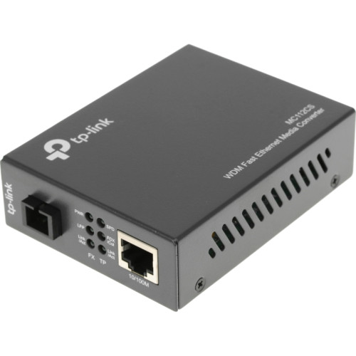 Конвертер/ 10/100Mbps RJ45 to 100Mbps single-mode SC fiber Converter, Full-duplex,Tx:1310nm, Rx:1550nm,  up to 20Km
