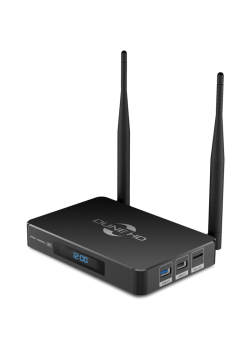 Медиаплеер/ Mediaplayer Dune HD Pro Vision 4K: UltraHD/60 Hz/HDR/HDR10+/Dolby Vision, CPU Amlogic S905X4-J, RAM 4 Gb, Flash 64 Gb, 1xUSB3.0, 1xUSB2.0, microSD, LAN 1000Mb/s, WiFi 802.11ac, BT 5.0, HDMI 2.1, S/PDIF, BT+Voice Remote Control, Android 11