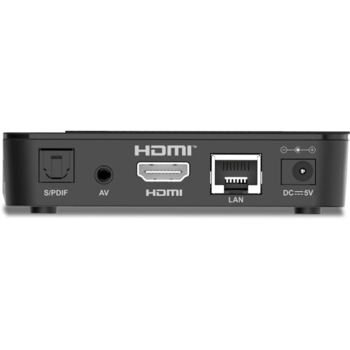Медиаплеер/ Mediaplayer Dune HD AV1 4K Plus: UltraHD/60 Hz/HDR/HDR10+/ CPU Amlogic S905W2, RAM 4 Gb, Flash 32 Gb, 2xUSB2.0, Micro SD, LAN 100Mb/s, WiFi 802.11ac, BT 5.0, HDMI 2.1, S/PDIF, Audio Out, IR Remote Control, Android  11