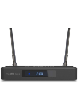 Медиаплеер/ Mediaplayer Dune HD Pro 8K Plus: 8K/60 Hz/Dolby Vision/HDR10+/HDR, CPU Amlogic S9284-K/J, RAM 8 Gb, Flash 64 Gb, 1xUSB3.0,  1xUSB2.0, LAN 1000Mb/s, WiFi 802.11ax, BT 5.2, HDMI 2.1a, S/PDIF, Audio Out miniJack, BT+Voice Remote Control, Android 