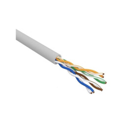 Кабель информационный Rexant 01-0043 кат.5E UTP 4 пары 24AWG PVC внутренний 305м серый