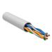 Кабель информационный ITK Generica BC1-C5E04-128-305-G кат.5E UTP 4 пары 24AWG LSZH внутренний 305м белый