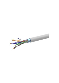 Кабель информационный NetOn 01-1001 кат.5E FTP 4 пары 24AWG PVC внутренний 305м серый