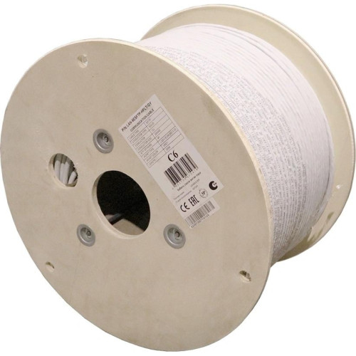Кабель Lanmaster LAN-6ESFTP-HFLT-GY кат.6 S/FTP 4 пары 23AWG 100Om нг(А)-HF внутренний 305м серый Кабель Lanmaster LAN-6ESFTP-HFLT-GY кат.6 S/FTP 4 пары 23AWG 100Om нг(А)-HF внутренний 305м серый