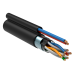 Кабель информационный ITK LC3-C5E04-379 кат.5E FTP 4 пары 24AWG LDPE внешний 305м черный