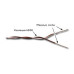 Кабель кроссировочный Lanmaster TWT-CRS1PAIR-BL U/UTP 1 пара 24AWG PVC внутренний 500м синий