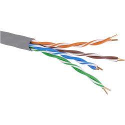 Витая пара/ Витая пара U/UTP 4 пары CAT 5E нг(А)-LS серый коробка 305м