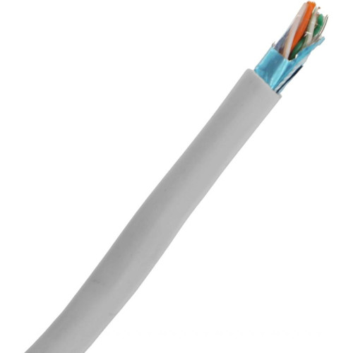 Кабель информационный ITK Generica BC1-C5E04-311-305-G кат.5E FTP 4 пары 24AWG PVC внутренний 305м серый