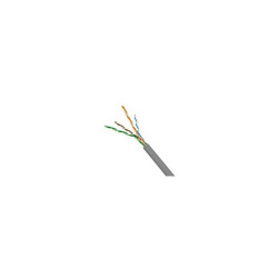 Кабель информационный Lanmaster NM-FTP5E4PR-CCA кат.5E FTP 4 пары 24AWG PVC внутренний 305м серый