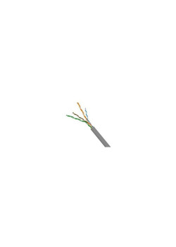 Кабель информационный Lanmaster NM-FTP5E4PR-CCA кат.5E FTP 4 пары 24AWG PVC внутренний 305м серый