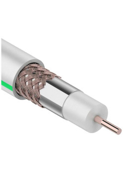Кабель коаксиальный PROconnect 01-2431-6 SAT 703 FTP 75Om PVC внутренний 100м белый