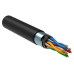 Кабель информационный ITK LC3-C5E04-339 кат.5E FTP 4 пары 24AWG LDPE внешний 305м черный