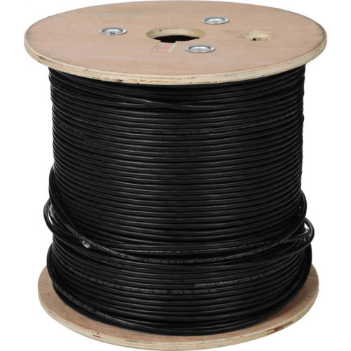 Кабель информационный ITK Generica BC3-C5E04-139-305-G кат.5E UTP 4 пары 24AWG LDPE внешний 305м черный