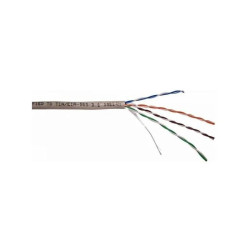 Кабель информационный Lanmaster TWT-5EUTP-XS/100 кат.5E UTP 4 пары 24AWG PVC внутренний 100м серый