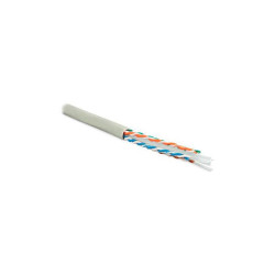 Кабель информационный Hyperline UUTP4-C6-S23-IN-LSZH-GY-305 кат.6 UTP 4 пары 23AWG LSZH внутренний 305м серый