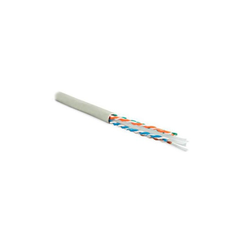 Кабель информационный Hyperline UUTP4-C6-S23-IN-LSZH-GY-305 кат.6 UTP 4 пары 23AWG LSZH внутренний 305м серый