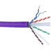 Кабель информационный Lanmaster LAN-6AUTP-HFLT-VI кат.6A UTP 4 пары 23AWG LSZH внутренний 305м фиолетовый Кабель информационный Lanmaster LAN-6AUTP-HFLT-VI кат.6A UTP 4 пары 23AWG LSZH внутренний 305м фиолетовый