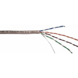 Кабель информационный Lanmaster TWT-6FTP-LSZH кат.6 FTP 4 пары 24AWG LSZH 305м белый
