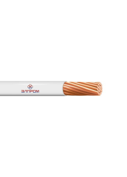 Провод силовой ПуГП/ Провод силовой ПуГП нг(А)HF 1х2.5 белый(бухта) ТРТС
