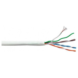 Кабель информационный Lanmaster LAN-5EFTP-PT-LSZH-WH кат.5E FTP 4 пары 26AWG LSZH внутренний 305м белый