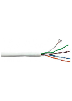 Кабель информационный Lanmaster LAN-5EFTP-PT-LSZH-WH кат.5E FTP 4 пары 26AWG LSZH внутренний 305м белый
