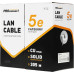 Кабель информационный PROconnect 01-0052 кат.5E UTP 4 пары 24AWG PVC внутренний 305м серый Кабель информационный PROconnect 01-0052 кат.5E UTP 4 пары 24AWG PVC внутренний 305м серый