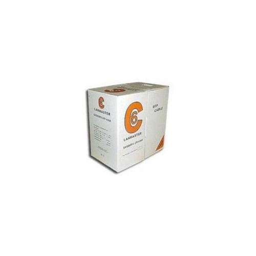 Кабель информационный Lanmaster TWT-6UTP-GY кат.6 UTP 4 пары 23AWG PVC внутренний 305м серый