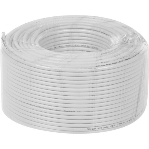 Кабель коаксиальный ITK CC1-R6F1-111-100-G RG-6 FTP 75Om PVC внутренний 100м белый Кабель коаксиальный ITK CC1-R6F1-111-100-G RG-6 FTP 75Om PVC внутренний 100м белый