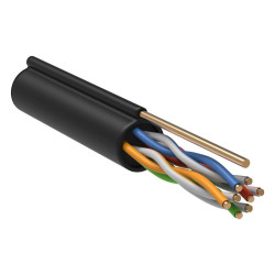 Кабель информационный ITK Generica BC3-C5E04-359-305-G кат.5E FTP 4 пары 24AWG LDPE внешний 305м черный