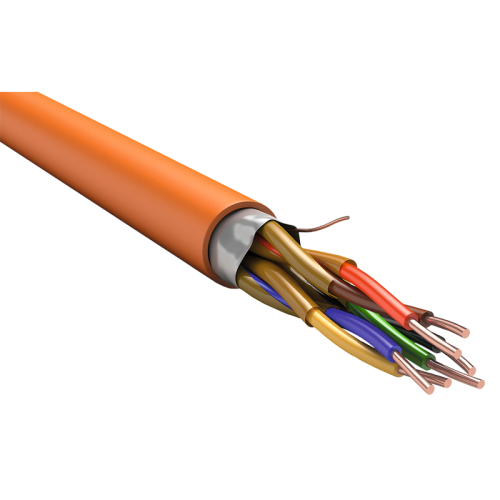 ITK Кабель RS-485 1х2х1,13 нг(А)-FRLS оранжевый (200м)