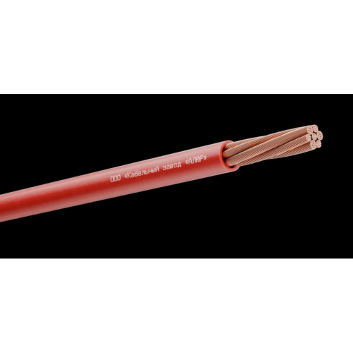 Провод силовой ПуГВнг/ Провод силовой ПуГВнг (А)-LS 1х2.5 красный бухта многопроволочный