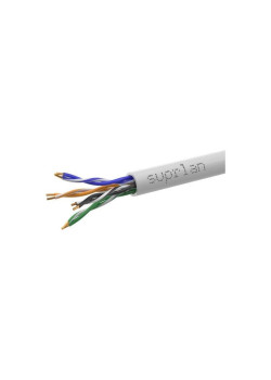 Кабель информационный Suprlan Premium 01-0307-1 кат.5E UTP 4 пары 24AWG LSZH универсальный 305м серый