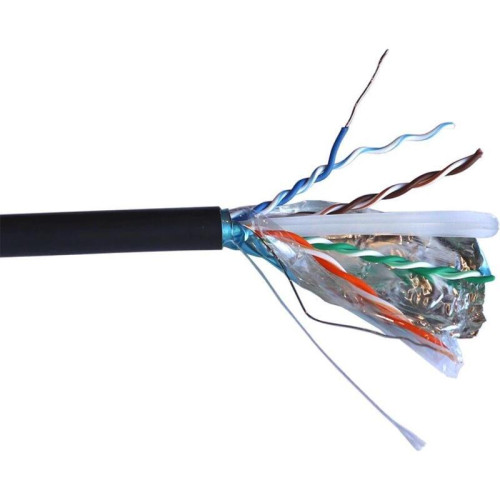 Кабель информационный Lanmaster TWT-6FTP-UNV кат.6 FTP 4 пары LSZH 305м белый