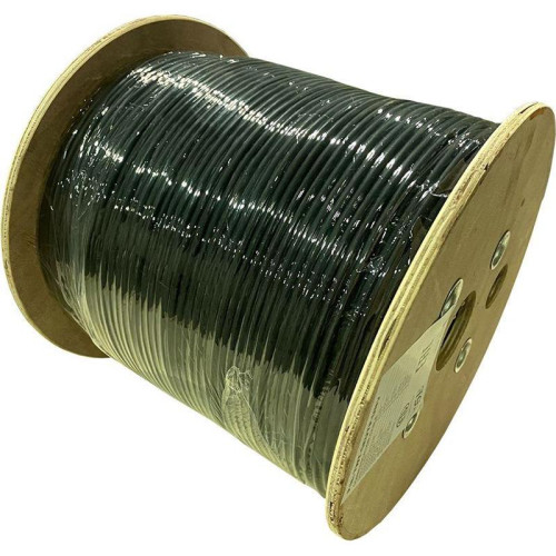 Кабель информационный Lanmaster TWT-5EUTP-UNV кат.5E UTP 4 пары 24AWG LSZH универсальный 305м черный