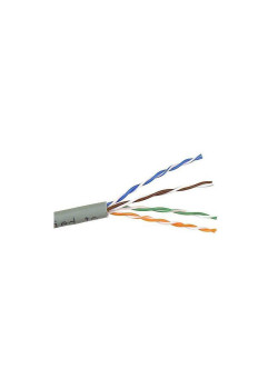 Кабель информационный Lanmaster TWT-5EUTP-XS кат.5E UTP 4 пары 25AWG PVC внутренний 305м серый