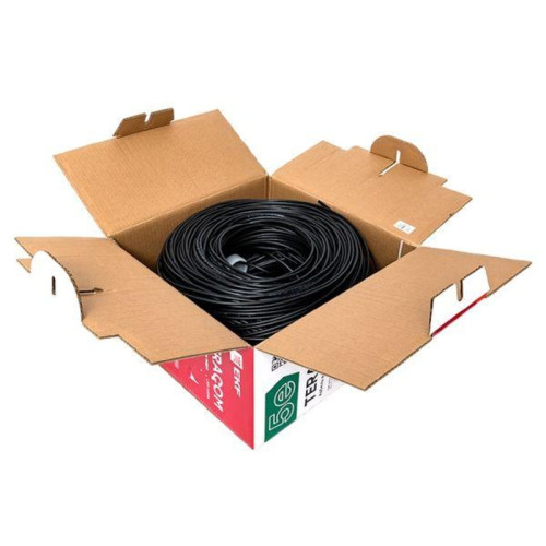 Витая пара/ Витая пара TERACOM 5E F/UTP 4 пары solid OUT LDPE черный 305м